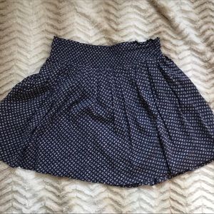 Navy blue skirt